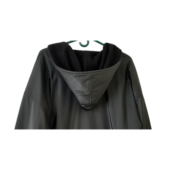 David brooks men's Black coat hooded, Inside Fleece - Size M - Picture 5 of 6